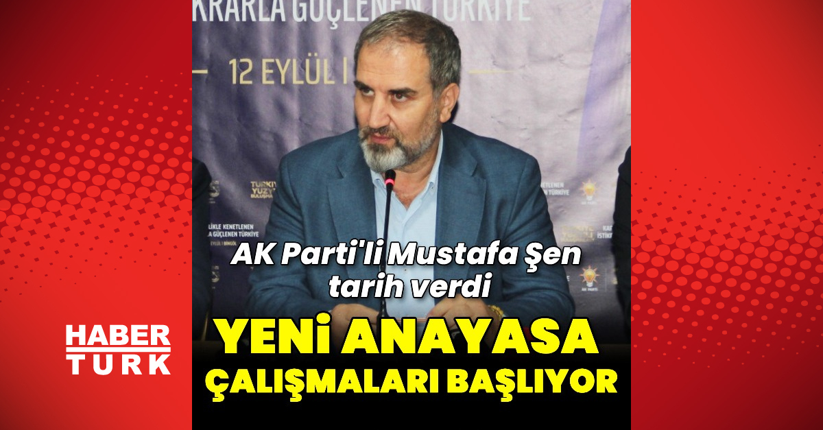AK Parti’de Yeni Anayasa Mesaisi 1 Ekim’de Hızlanıyor