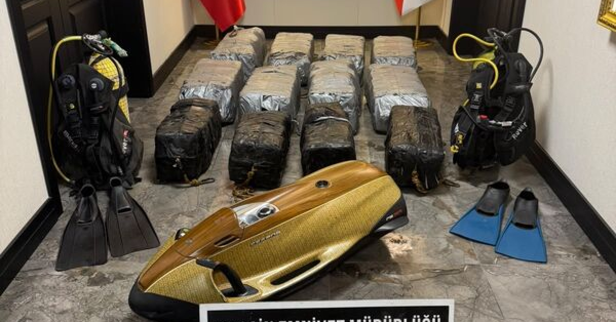 Mersin Limanı’nda 350 Kilogram Kokain Operasyonu