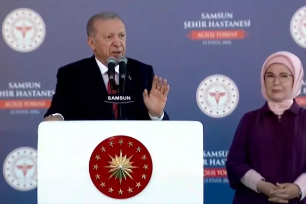 Cumhurbaşkanı Erdoğan Samsun Şehir Hastanesi’ni hizmete açtı
