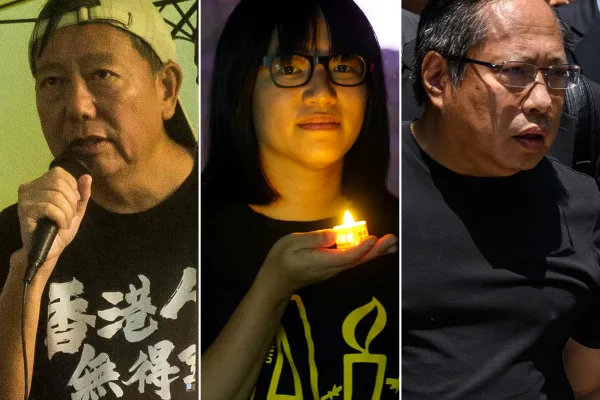 Hong Kong’da Tiananmen Anması Düzenleyenlere Hapis Cezası